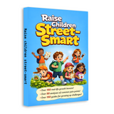 Raise Children Street-Smart product image 5 showing printed book details for screen-free reading and learning