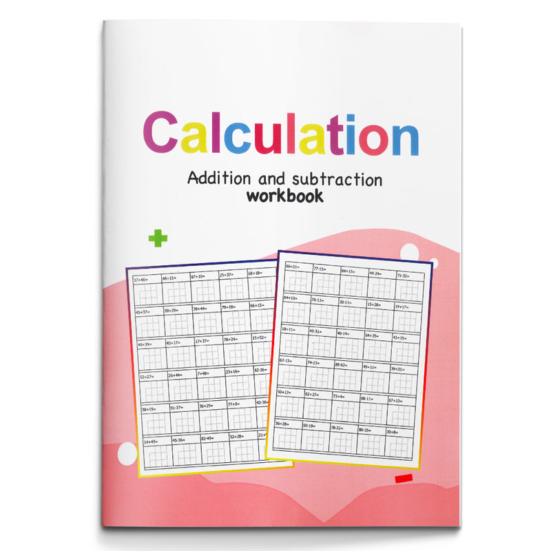 Daily Addition and Subtraction Within 100 Workbook cover