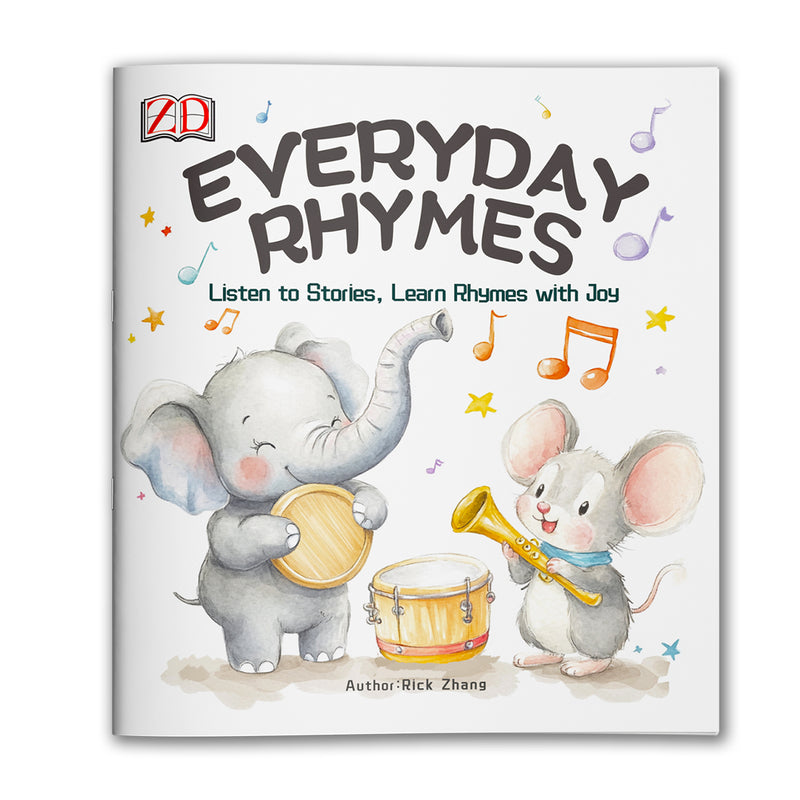 Everyday Rhymes Musical Nursery Rhyme Book cover