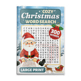 Cozy Christmas Word Search for Adults