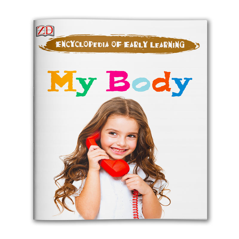 My Body, Encyclopedia of Early Learning for Kids, Preschool Picture Book for Body Awareness, Everyday Vocabulary, Self-Recognition, and Early Learning Fun
