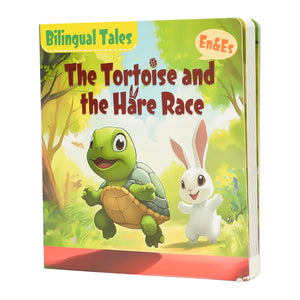 The Tortoise and the Hare English-Spanish bilingual fable cover