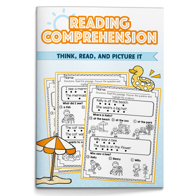 Reading Comprehension Think Read and Picture It cover