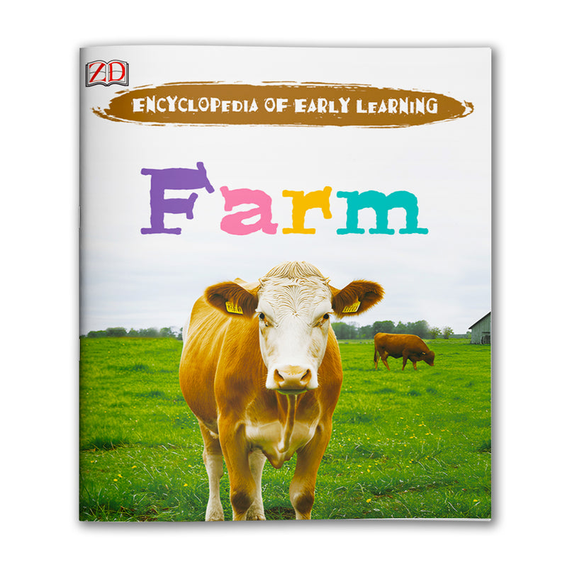 Farm, Encyclopedia of Early Learning for Kids, Preschool Picture Book for Farm Animals, Everyday Vocabulary, Nature Discovery, and Early Learning Fun