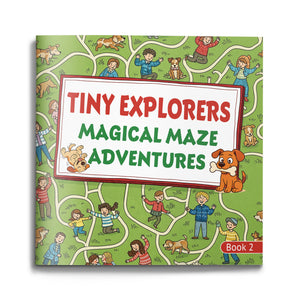 Tiny Explorers Maze Book 2 Country Paths cover
