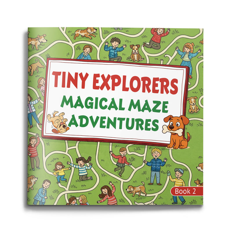 Tiny Explorers Maze Book 2 Country Paths cover