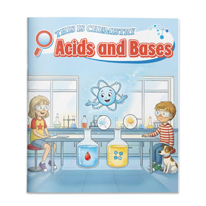 This Is Chemistry Acids and Bases book for kids cover