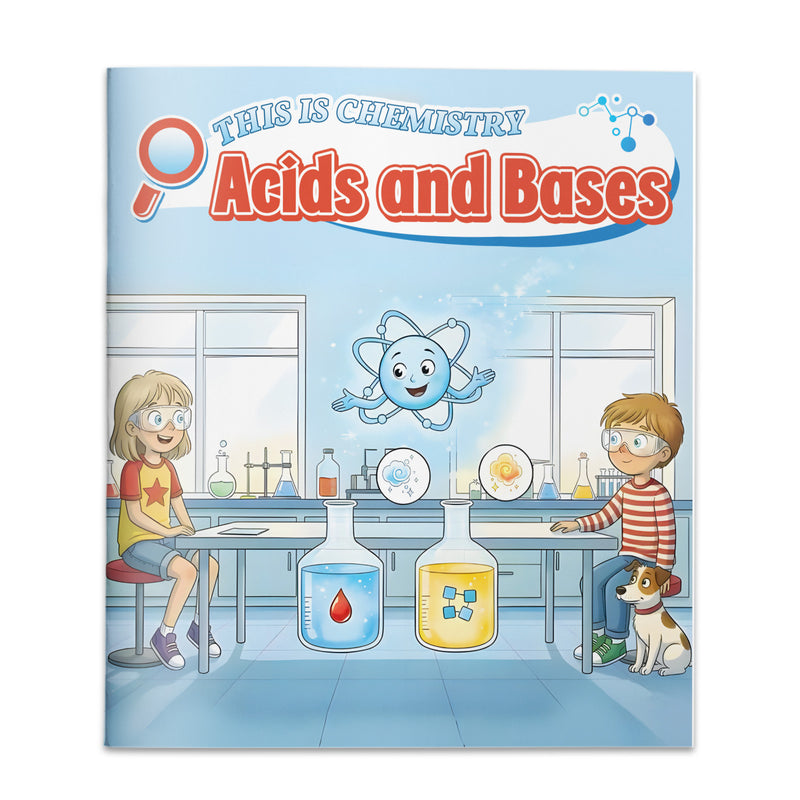 This Is Chemistry Acids and Bases book for kids cover