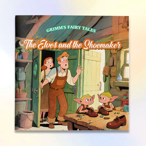 Grimm's Fairy Tales The Elves and the Shoemaker Picture Book cover