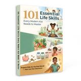 Ages 7-12 modern life skills book for screen-free everyday success practice