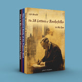 How to Win Friends and Influence People 3- + the Crowd Social Psychology 3-Book Set + Rockefeller's 38 Letters to His Son Succes: 3-Book Set main cover and printed book set view, image 1, bundle ISBN 9798900663975