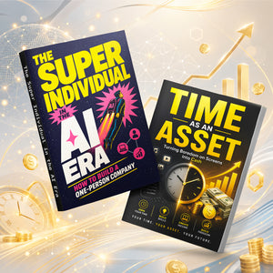 AI Solopreneur and Digital Productivity 2-Book Set physical printed book set image 1, bundle ISBN 9798904666309