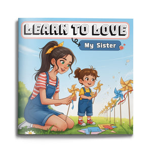 Learn to Love My Sister picture book for kids cover