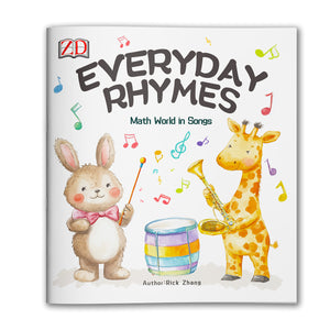 Everyday Rhymes Math World in Songs cover