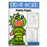 Sight Word Poetry Pages Workbook for Kids