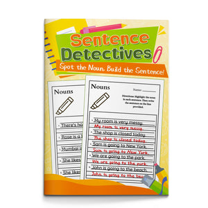 Sentence Detectives Nouns Workbook cover