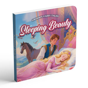 Sleeping Beauty classic fairy tale picture book cover for kids