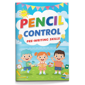 Pencil Control Workbook for Kids, Pre-Writing Skills Practice Book with Tracing Activities, Fine Motor Development, Handwriting Readiness, and Preschool Kindergarten Learning Fun