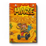 Intermediate Maze Workbook Desert Adventure cover