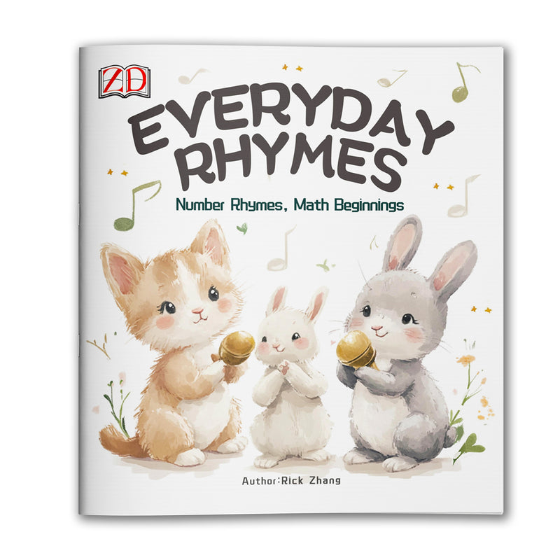Everyday Rhymes Number Rhymes and Math Beginnings cover
