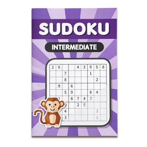 Sudoku Puzzle Books, 4 Progressive Levels Beginner to Challenge, Number Logic Workbooks for Focus, Critical Thinking and Problem-Solving Practice