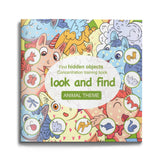 Look and Find Animal Theme for Kids cover