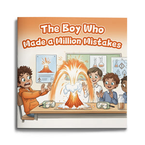 The Boy Who Made a Million Mistakes growth mindset picture book for kids cover