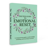 Teen mindset growth paperback shown in desk mockup