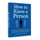 How to Know a Person Communication Guide product image 5 showing printed book details for screen-free reading and learning