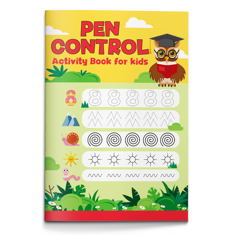 Tracing Patterns Workbook for Kids cover