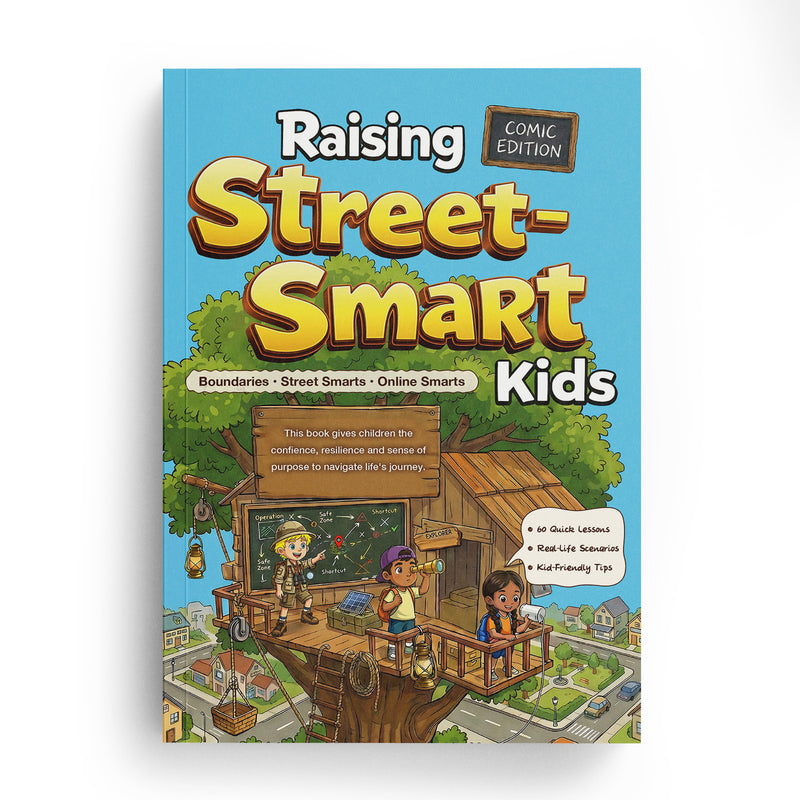 Raising Street-Smart Kids Comic Edition cover