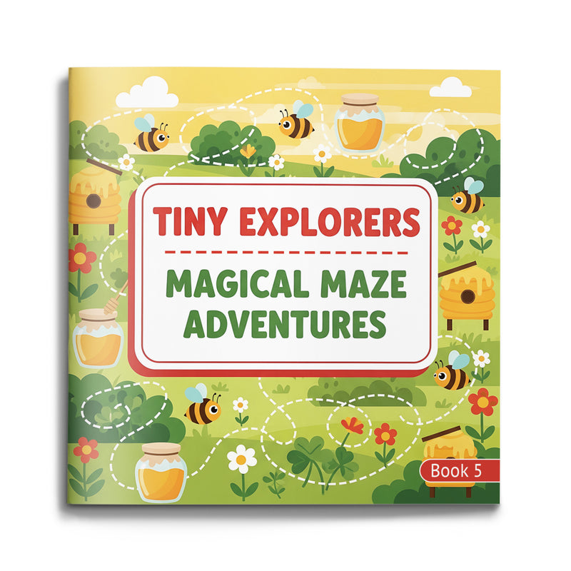 Tiny Explorers Maze Book 5 Farm Scenes cover