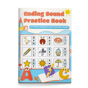 Color the Ending Sound Workbook cover