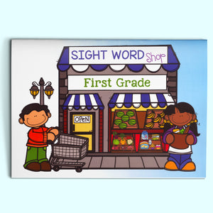 Sight Word Shopping List Workbook Word Recognition cover