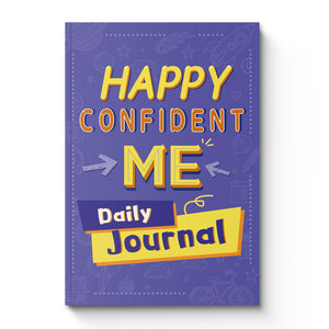 Happy Confident Me daily journal for kids cover
