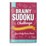 Children's daily brain boost Sudoku books with answer key