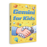 Gemini for Kids AI Learning Guide product image 5 showing printed book details for screen-free reading and learning