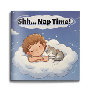 Shh Nap Time bedtime picture book for kids cover