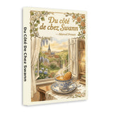 Du Cote de Chez Swann French Edition by Marcel Proust product image 5 showing printed book details for screen-free reading and learning