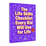 The Life Skills Checklist for Kids product image 5 showing printed book details for screen-free reading and learning