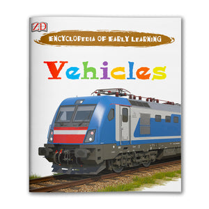 Vehicles Early Learning Book for Kids, Vehicle Recognition, First Vocabulary and Preschool Learning Skills
