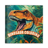 Detailed Dinosaur Art Coloring Book for Kids cover