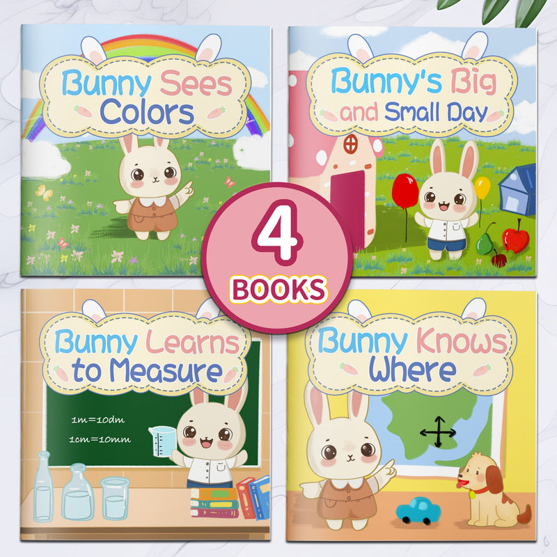 Early Learning Picture Book Collection: 4-Book Set main cover and printed book set view, image 1, bundle ISBN 9798900666945