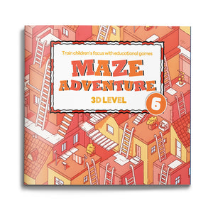 3D Maze Adventure Perspective Pathfinding cover for kids