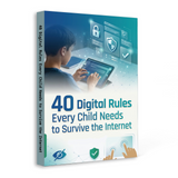 Ages 8-12 digital citizenship book for family internet rules and safe choices
