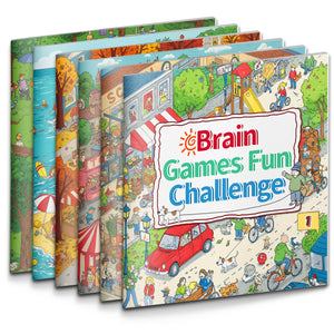 Brain Games Fun Challenge: Spot the Difference & Hidden Objects for Kids