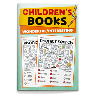 Phonics Search Workbook Beginning Digraphs cover