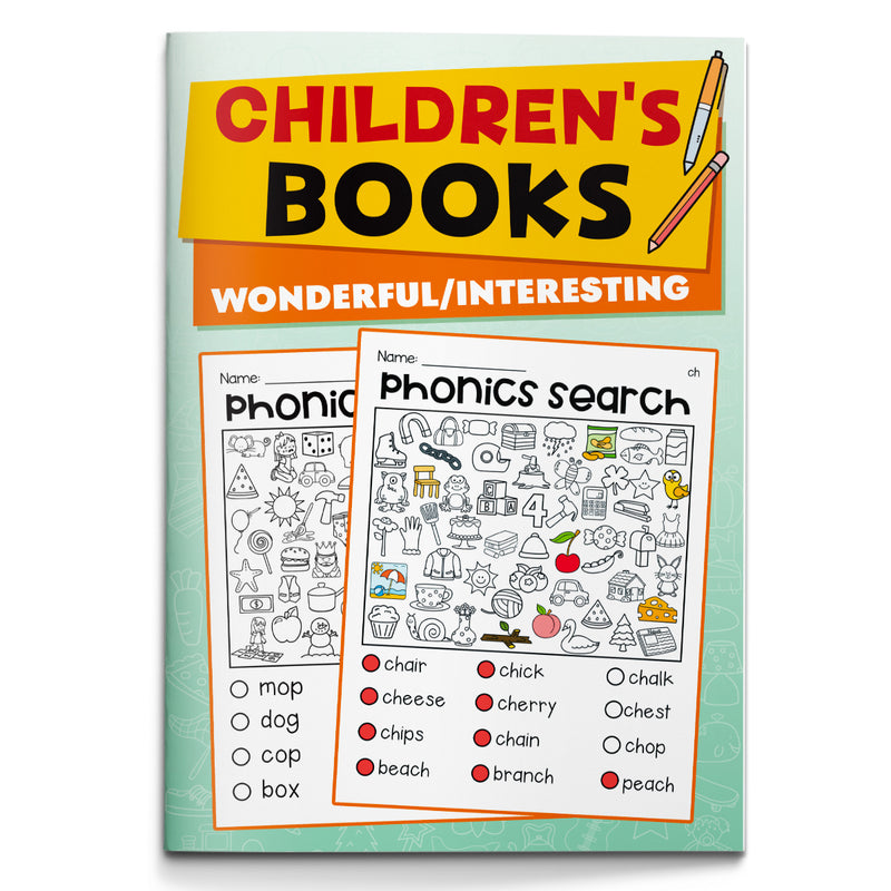 Phonics Search Workbook Beginning Digraphs cover