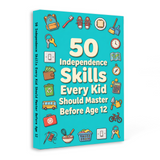 Ages 7-12 practical skills book for independence and family routines