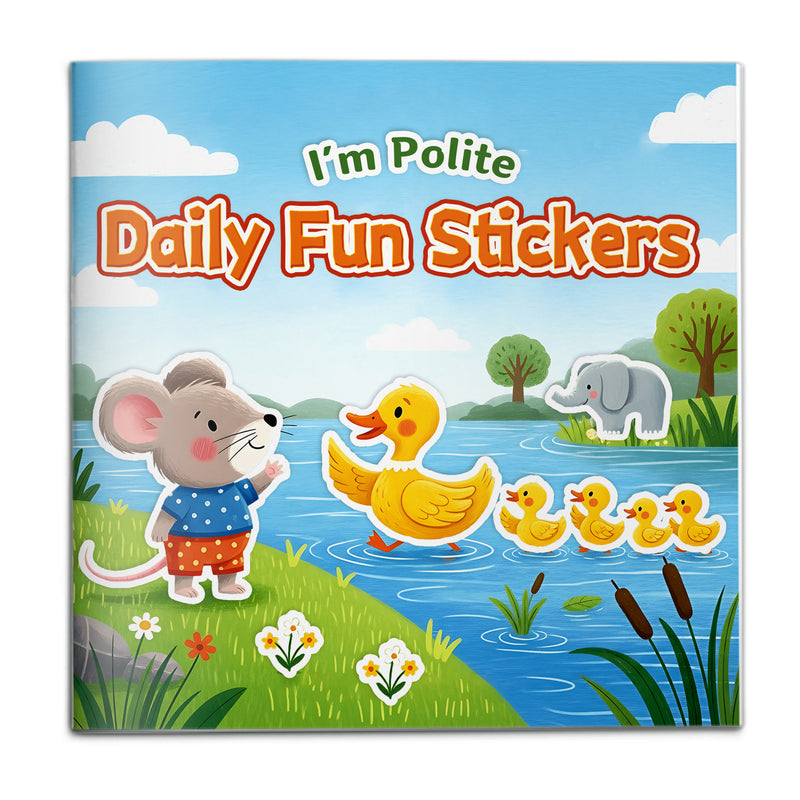 Daily Fun Stickers I'm Polite cover